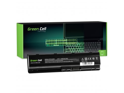 Green Cell Akku MU06 593553-001 593554-001 tuotteeseen HP 250 G1 255 G1 Pavilion DV6 DV7 G6-2200 G6-2300 G7-1100 G7-2200