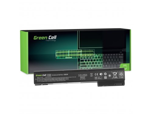 Green Cell Akku VH08 VH08XL 632425-001 HSTNN-LB2P HSTNN-LB2Q tuotteeseen HP EliteBook 8560w 8570w 8760w 8770w