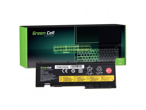Green Cell Akku 42T4844 42T4845 442T4846 2T4847 0A36287 45N1038 45N1039 tuotteeseen Lenovo ThinkPad T420s T420si