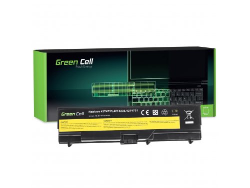 Green Cell Akku 70+ 45N1000 45N1001 45N1007 45N1011 0A36303 tuotteeseen Lenovo ThinkPad T430 T430i T530i T530 L430 L530 W530