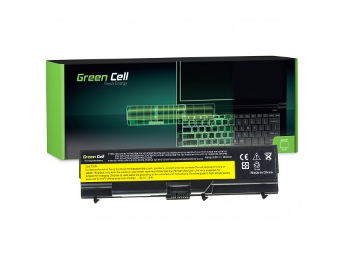Green Cell Akku 42T4235 42T4791 42T4795 tuotteeseen Lenovo ThinkPad T410 T420 T510 T520 W510 W520 E520 E525 L510 L520 SL510