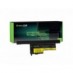 Green Cell -kannettava Akku 92P1171 93P5030 Lenovo ThinkPad X60 X60s X61 X61s
