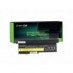 Green Cell Akku 42T4536 42T4649 42T4650 43R9253 43R9254 tuotteeseen Lenovo ThinkPad X200 X200s X201 X201i X201s