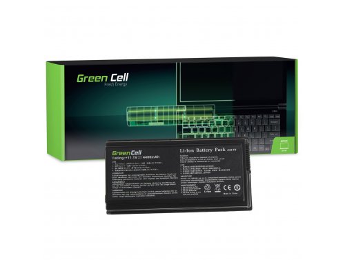 Green Cell Akku A32-F5 A32-X50 tuotteeseen Asus F5 F5GL F5N F5R F5RL F5SL F5V X50 X50N X50R