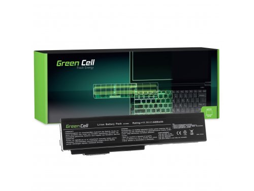 Green Cell Akku A32-M50 A32-N61 tuotteeseen Asus N53 N53J N53JN N53N N53S N53SV N61 N61J N61JV N61VG N61VN M50V G51J G60JX X57V