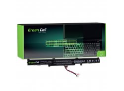 Green Cell Akku A41-X550E tuotteeseen Asus R510 R510D R510DP R751LN R751J R752L R752LB X550D X550DP X750J X751L F550D F751L