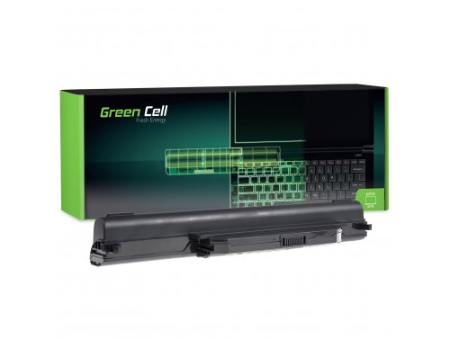 Green Cell Akku A32-K55 A33-K55 tuotteeseen Asus R500 R500V R500VD R500VJ R700 R700V K55V K55VD K55VJ K55VM X55A X55U X75V X75VB