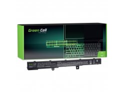 Green Cell Akku A41N1308 tuotteeseen Asus X551 X551C X551CA X551M X551MA X551MAV R512 R512C F551 F551C F551CA F551M F551MA