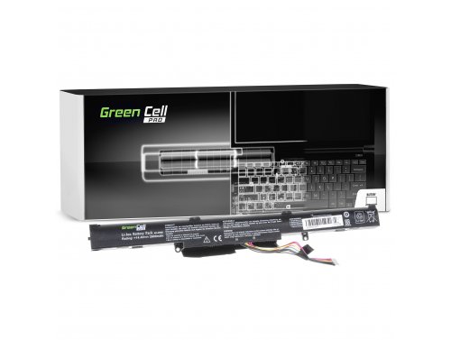 Green Cell PRO Akku A41-X550E tuotteeseen Asus R510 R510D R510DP R751LN R751J R752L R752LB X550D X550DP X750J X751L F550D