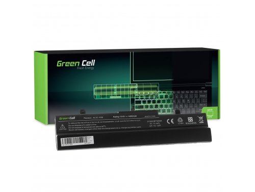 Green Cell -kannettava Akku AL31-1005 AL32-1005 ML31-1005 ML32-1005 Asus Eee-PC 1001 1001PX 1001PXD 1001HA 1005 1005H 1005HA