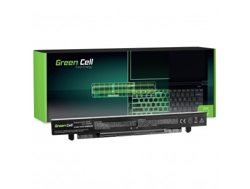 Green Cell Akku A41-X550A tuotteeseen Asus X550 X550C X550CA X550CC X550L X550V R510 R510C R510CA R510J R510JK R510L R510LA F550
