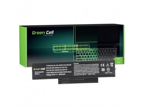 Green Cell kannettavan tietokoneen akku SDI-HFS-SS-22F-06 Fujitsu-Siemens Esprimo Mobile V5515 V5535 V5555 V6515 V6555