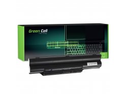 Green Cell kannettavan tietokoneen akku Fujitsu-Siemens LifeBook E751 E752 E782 E8310 P771 P772 T580 S710 S751 S752 S760 S762 S7