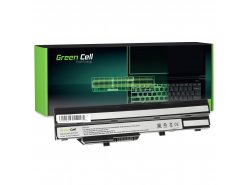 Green Cell kannettavan tietokoneen akku BTY-S11 BTY-S12 MSI Wind U90 U100 U110 U120 U130 U135 U135DX U200 U250 U270
