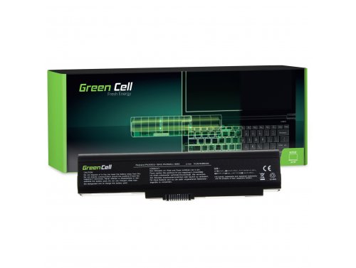 Green Cell kannettavan tietokoneen akku PA3593U-1BRS PABAS111 Toshiba Satellite Pro U300 U300-150 U300-151 U305 Portege M600 Tec