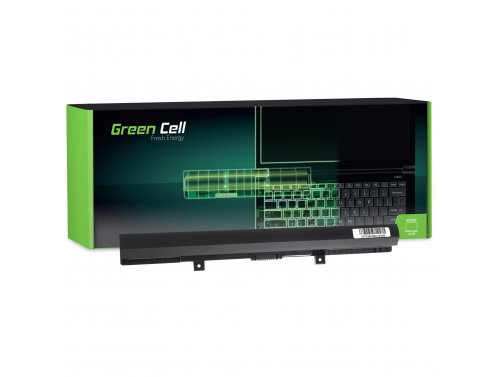 Green Cell Akku PA5185U-1BRS tuotteeseen Toshiba Satellite C50-B C50D-B C55-C C55D-C C70-C C70D-C L50-B L50D-B L50-C L50D-C