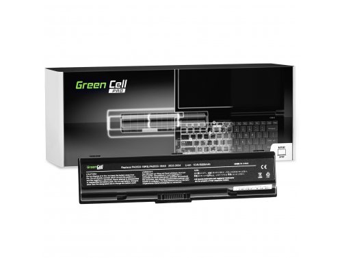 Green Cell PRO -kannettava Akku PA3534U-1BRS Toshiba Satellite A200 A205 A300 A300D A350 A500 L200 L300 L300D L305 L450 L500