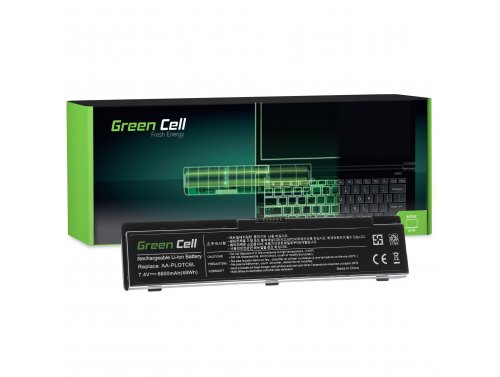 Green Cell kannettavan tietokoneen akku AA-PB0TC4A AA-PB0VC6S AA-PL0TC6L Samsung N310 NC310 NP-NF110 NP-NF210 NT-NF110 X120 X170