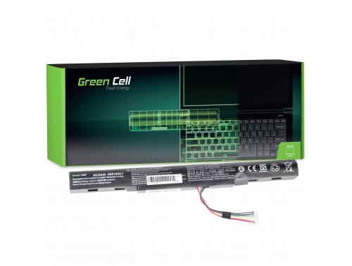 Green Cell Akku AS16A5K tuotteeseen Acer Aspire E15 E5-553 E5-553G E5-575 E5-575G F15 F5-573 F5-573G