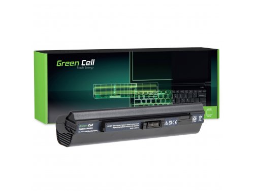 Green Cell -kannettava Akku UM09A31 UM09B31 für Acer Aspire One 531531H 751751H ZA3 ZG8 6600mAh