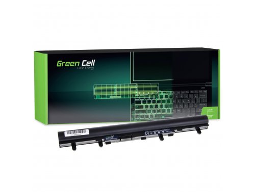 Green Cell Akku AL12A32 AL12A72 tuotteeseen Acer Aspire E1-510 E1-522 E1-530 E1-532 E1-570 E1-572 V5-531 V5-571