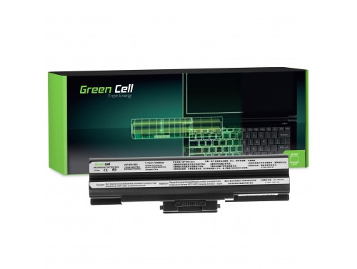 Green Cell Akku VGP-BPS21A VGP-BPS21B VGP-BPS13 tuotteeseen Sony Vaio PCG-31311M PCG-7181M PCG-7186M PCG-81112M PCG-81212M