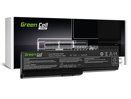 Green Cell PRO -kannettava Akku PA3634U-1BRS Toshiba Satellite A660 C650 C660 C660D L650 L650D L655 L655D L670 L670D L675 M500