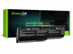 Green Cell Akku PA3634U-1BRS tuotteeseen Toshiba Satellite A660 A665 L650 L650D L655 L670 L670D L675 M300 M500 U400 U500