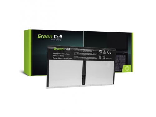 Green Cell -kannettava Akku C12N1435 für Asus Transformer Book T100 T100H T100HA