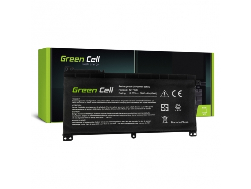 Green Cell Akku BI03XL ON03XL 843537-421 843537-541 844203-850 844203-855 tuotteeseen HP Pavilion x360 13-U Stream 14-AX