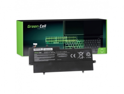 Green Cell Akku PA5013U-1BRS tuotteeseen Toshiba Portege Z830 Z830-10H Z830-11M Z835 Z930 Z930-11Z Z930-131 Z935