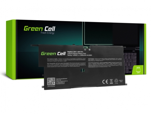 Green Cell -kannettava Akku 45N1700 45N1701 45N1702 45N1703 Lenovo ThinkPad X1 Carbon 2nd Gen