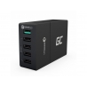 Yleislaturi Green Cell ® pikalataustoiminnolla, 5 USB -porttia, QC 3.0