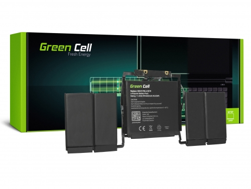 Green Cell -kannettava Akku A1819 Apple MacBook Pro 13 A1706 -kosketinpalkista (loppuvuosi 2016, vuoden 2017 puoliväli)