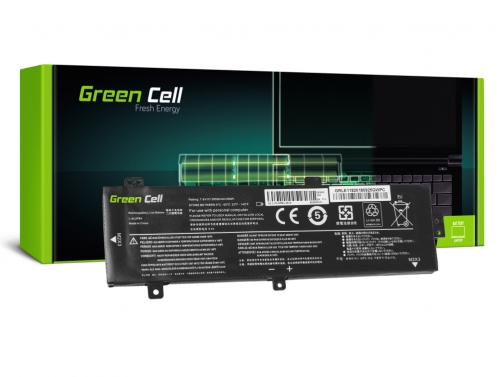Green Cell Akku L15C2PB3 L15L2PB4 L15M2PB3 L15S2TB0 tuotteeseen Lenovo Ideapad 310-15IAP 310-15IKB 310-15ISK 510-15IKB 510-15ISK