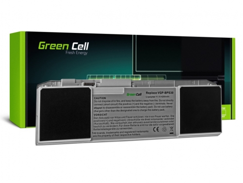 Green Cell -kannettava Akku VGP-BPS30 Sony Vaio T11 SVT11 T13 SVT13 SVT1311M1ES SVT1312M1ES SVT1312V1ES