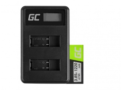 Green Cell ® Akku und Ladegerät AHDBT-501 AABAT-001 für GoPro HD HERO5 HERO6 HERO7 Black 3.85V 1220mAh