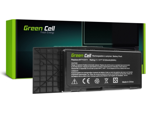 Green Cell kannettavan tietokoneen akku BTYVOY1 Dell Alienware M17x R3 M17x R4