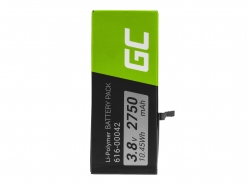 Bateria Green Cell puhelimiin Apple iPhone 6S Plus 2750mAh 3.8V