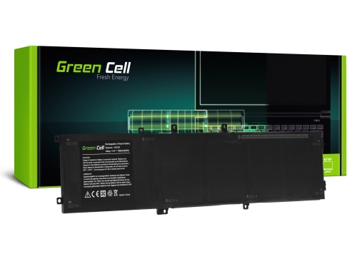 Green Cell -kannettavan akku 4GVGH Dell XPS 15 9550 Dell Precision 5510 -laitteelle