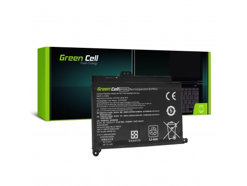 Green Cell Akku BP02XL 849569-421 849909-855 TPN-Q172 tuotteeseen HP Pavilion 15-AU 15-AU000 15-AU100 15-AW 15-AW000