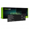 Green Cell Akku AC14B3K AC14B8K tuotteeseen Acer Aspire 5 A515 A517 R15 R5-571T Spin 3 SP315-51 SP513-51 Swift 3 SF314-52