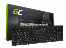 Green Cell ® -näppäimistö kannettavalle tietokoneelle Lenovo IdeaPad G560 G570 G575 G770 QWERTZ DE