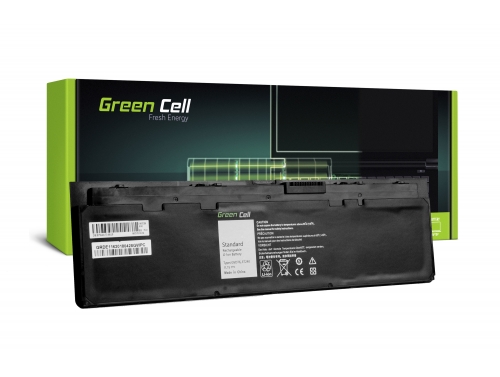 Green Cell Akku GVD76 F3G33 tuotteeseen Dell Latitude E7240 E7250