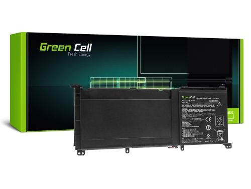 Green Cell Akku C41N1416 tuotteeseen Asus G501J G501JW G501V G501VW Asus ZenBook Pro UX501 UX501J UX501JW UX501V UX501VW