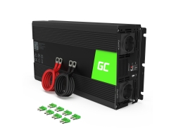 Green Cell® 1500W/3000W Reiner Sinus Spannungswandler Wechselrichter 24V 230V Inverter