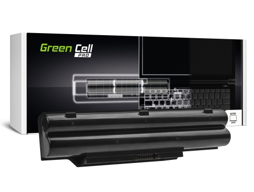 Green Cell PRO -kannettava Akku FPCBP331 FMVNBP213 Fujitsu Lifebook A512 A532 AH502 AH512 AH532
