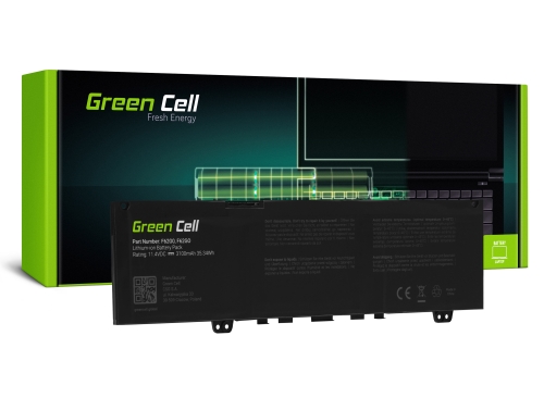 Green Cell -kannettavan akku F62G0 Dell Inspiron 13 5370 7370 7373 7380 7386 Dell Vostro 5370