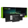 Green Cell Akku F3YGT DM3WC tuotteeseen Dell Latitude 7280 7290 7380 7390 7480 7490