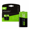 Green Cell Batterie Akku 4x D R20 HR20 Ni-MH 1.2 V 8000 mAh